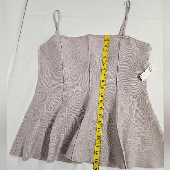 Anthropologie Hourglass Sparkly Sweater Tank In Lavender Sz XL NWT - Picture 12 of 12